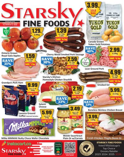 Starsky Foods Flyer February 26 to March 4
