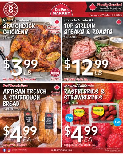 Red Barn Market Flyer February 26 to March 4