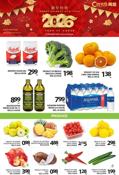 Centra Foods (North York) Flyer February 27 to March 5