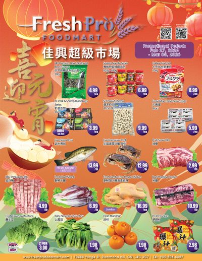FreshPro Foodmart (Richmond Hill) Flyer February 27 to March 5