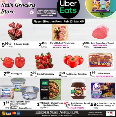 Sal's Grocery Flyer February 27 to March 5