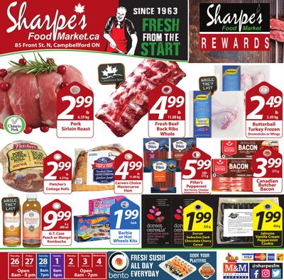 Sharpe's Food Market Flyer February 26 to March 4