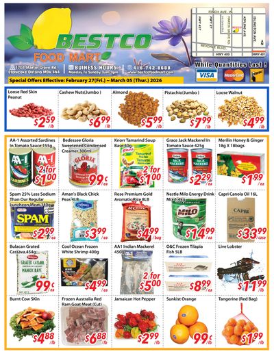 BestCo Food Mart (Etobicoke) Flyer February 27 to March 5