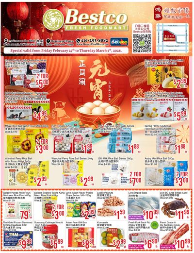 BestCo Food Mart (Scarborough) Flyer February 27 to March 5