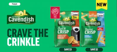 Real Canadian Superstore: Free Cavendish Quick Crisp Crinkle Chips with Printable Coupon