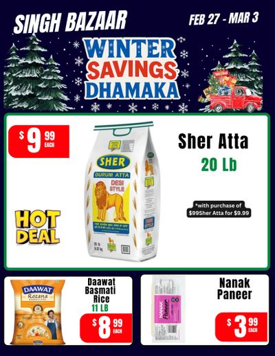 Singh Bazaar Flyer February 27 to March 3