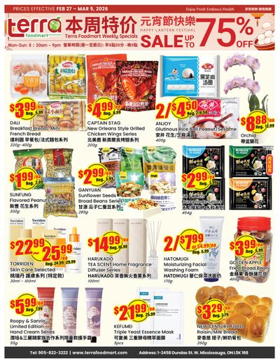 Terra Foodmart Flyer February 27 to March 5