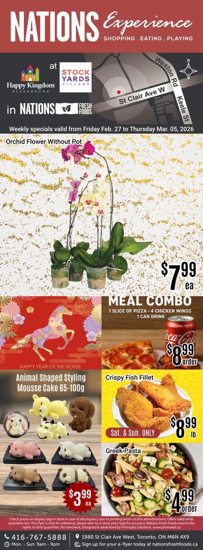 Nations Fresh Foods (Toronto) Flyer February 27 to March 5