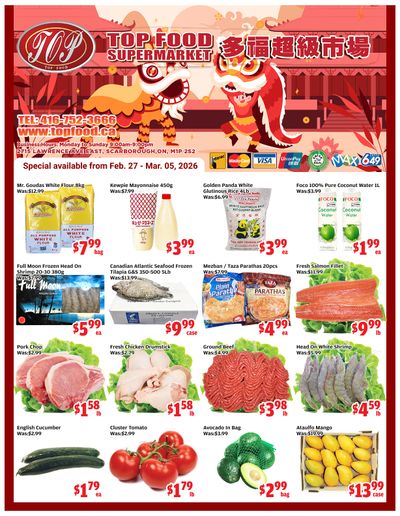 Top Food Supermarket Flyer February 27 to March 5