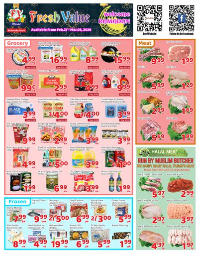 Fresh Value (Etobicoke) Flyer February 27 to March 5
