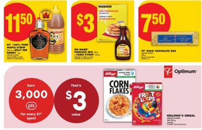 No Frills Ontario: 3,000 PC Optimum Points For Every $7 Spent on Kellogg’s Cereal + Flyer Deals Feb 26th – March 4th
