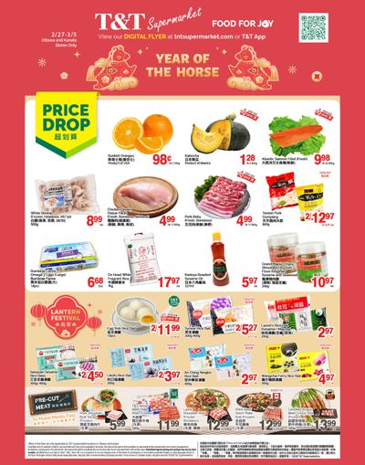 T&T Supermarket (Ottawa & Kanata) Flyer February 27 to March 5