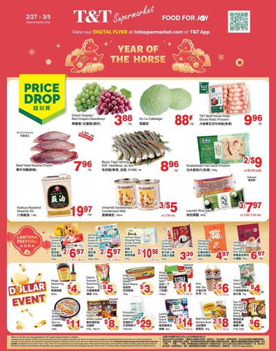 T&T Supermarket (AB) Flyer February 27 to March 5