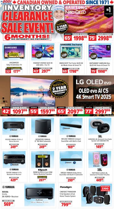 2001 Audio Video Flyer February 27 to March 5