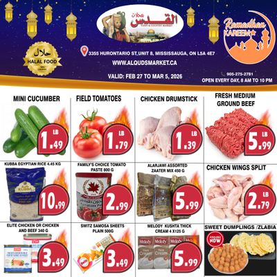 Al-Quds Supermarket Flyer February 27 to March 5