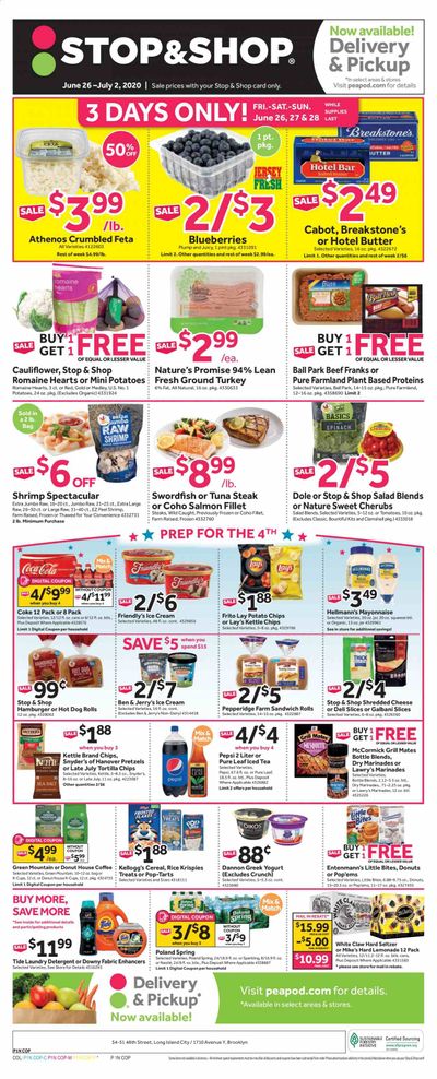 Stop & Shop Weekly Ad & Flyer June 26 to July 2