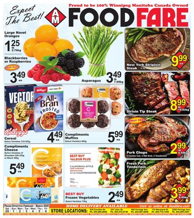 Food Fare Flyer February 28 to March 6