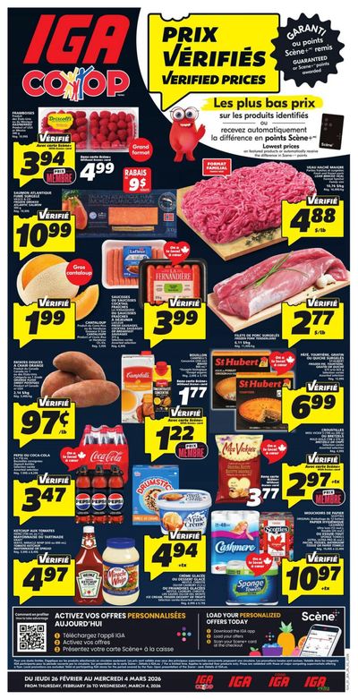 IGA (NB) Flyer February 26 to March 4