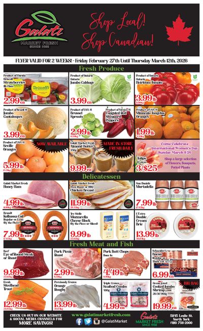 Galati Market Fresh Flyer February 27 to March 12