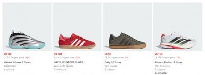 Adidas Canada Deals: Save up to 25% Off Sale & Full Price Items Using Promo Code