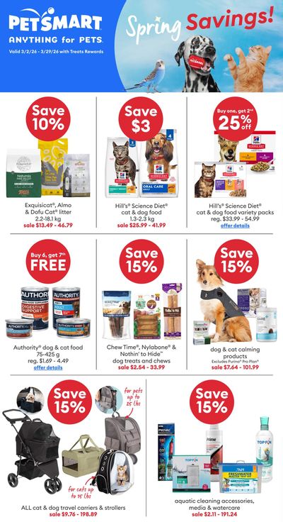 PetSmart Flyer March 2 to 29