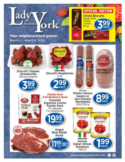 Lady York Foods Flyer March 2 to 8
