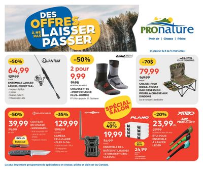 Pronature Flyer March 3 to 16