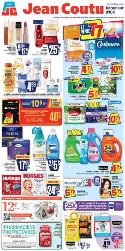 Jean Coutu Flyer March 5 to 11