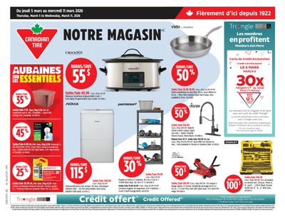 Canadian Tire (QC) Flyer March 5 to 11