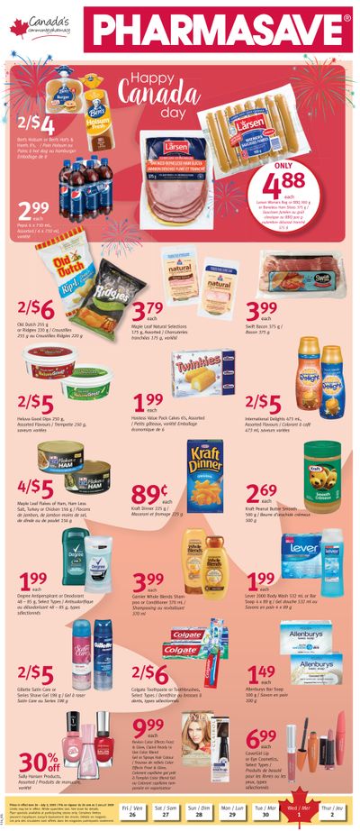 Pharmasave (NB) Flyer June 26 to July 2