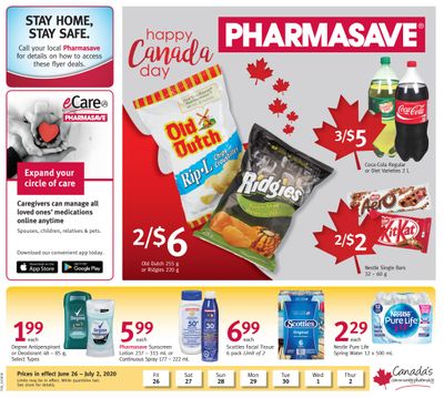 Pharmasave (SK & MB) Flyer June 26 to July 2