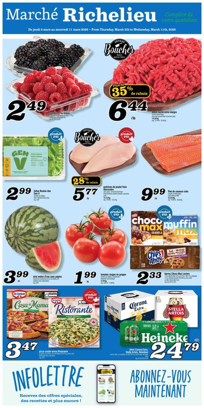 Marche Richelieu Flyer March 5 to 11