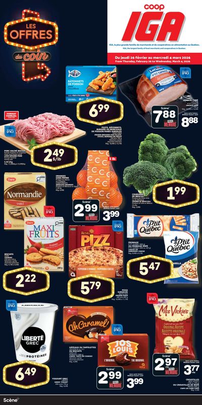 Coop IGA (QC) Flyer February 26 to March 4
