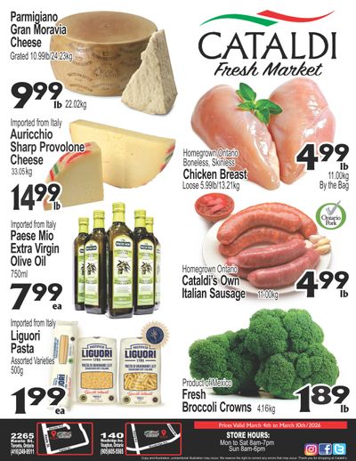Cataldi Fresh Market Flyer March 4 to 10