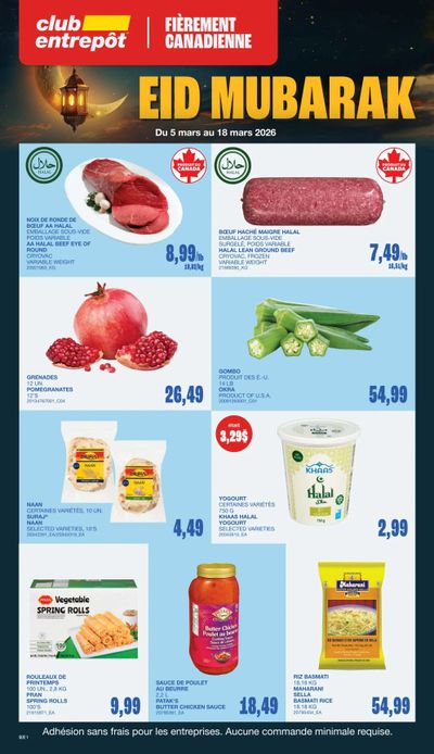 Wholesale Club (QC) Flyer March 5 to 18
