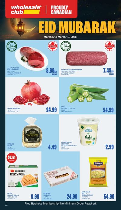 Wholesale Club (ON) Flyer March 5 to 18
