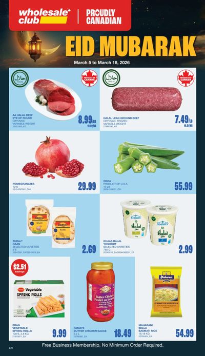 Wholesale Club (Atlantic) Flyer March 5 to 18