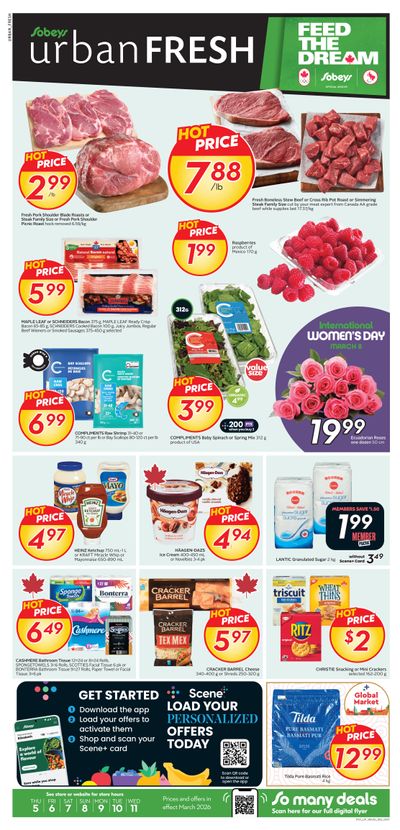 Sobeys Urban Fresh Flyer March 5 to 11