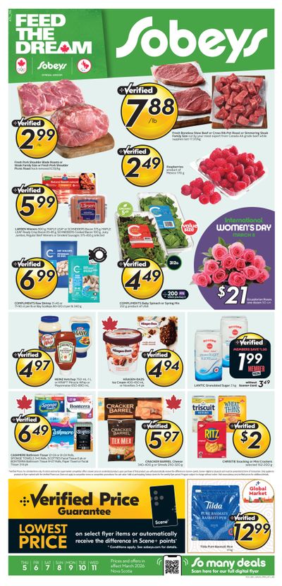 Sobeys (Atlantic) Flyer March 5 to 11
