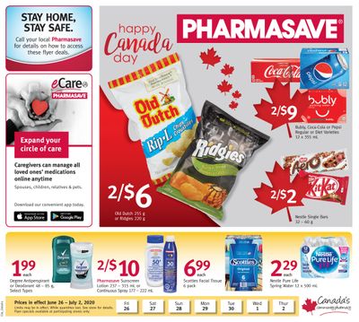 Pharmasave (ON) Flyer June 26 to July 2 Pharmasave (ON) Flyer June 26 to July 2