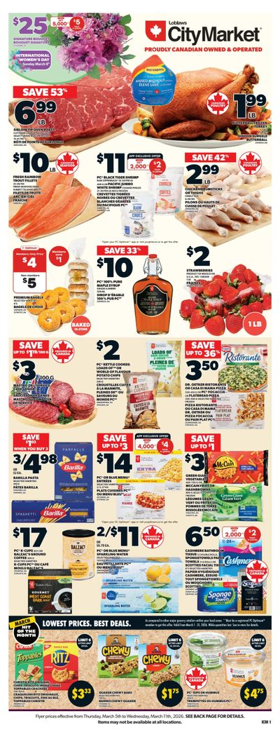 Loblaws City Market (ON) Flyer March 5 to 11