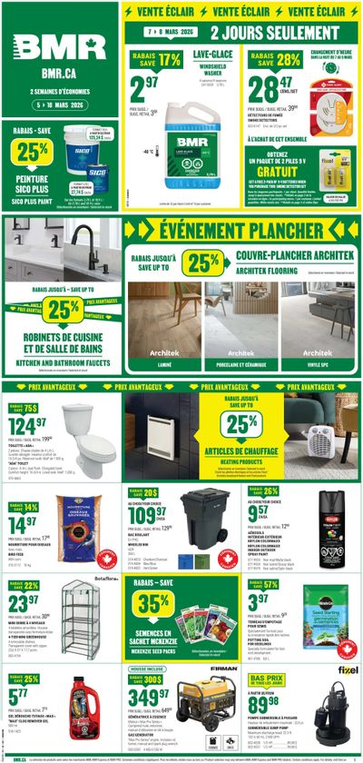 BMR Flyer March 5 to 11