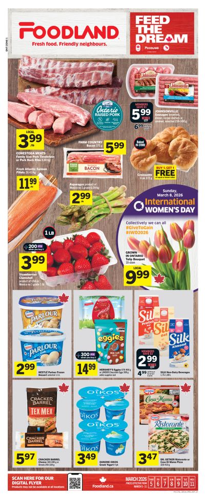 Foodland (ON) Flyer March 5 to 11