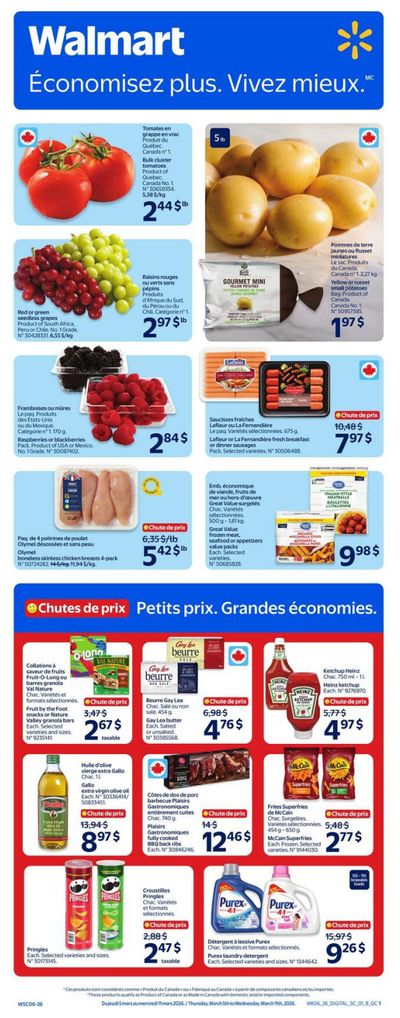 Walmart (QC) Flyer March 5 to 11