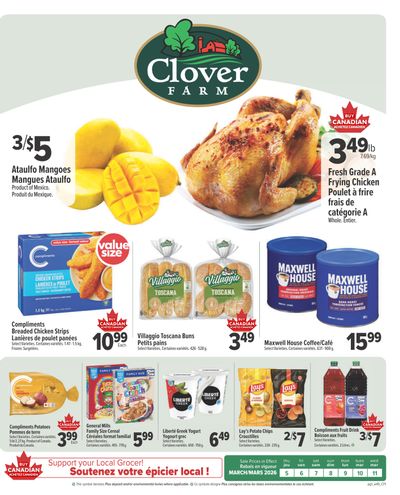 Clover Farm (Atlantic) Flyer March 5 to 11