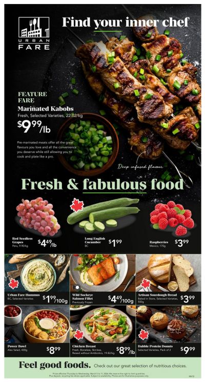 Urban Fare Flyer March 5 to 11