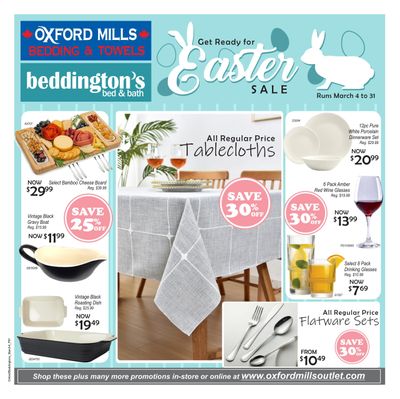 Beddington's Flyer March 4 to 31