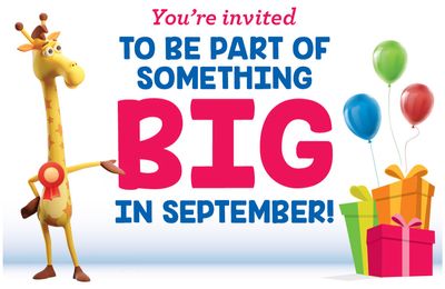 Toys R Us Canada FREE In-Store September Event: Today, Birthday Bash Events