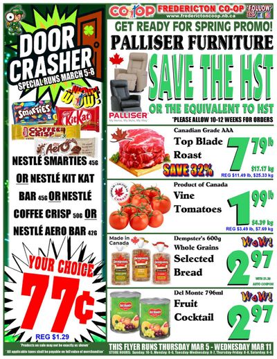 Fredericton Co-op Flyer March 5 to 11