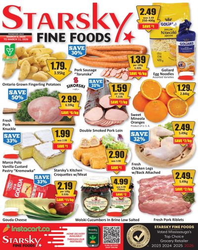 Starsky Foods Flyer March 5 to 11